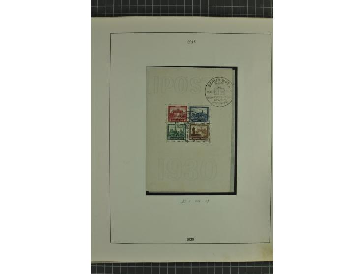 1872/1945, ungebrauchte und gestempelte Sammlung, beginnend mit gutem Brustschildteil mit u.a. Mi.-Nr. 11, 27(2) und 30, des 