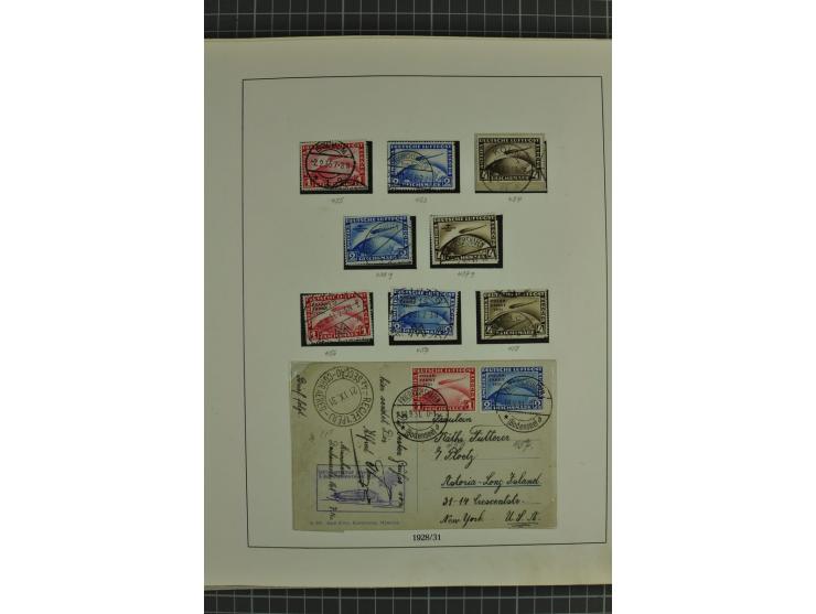 1872/1945, ungebrauchte und gestempelte Sammlung, beginnend mit gutem Brustschildteil mit u.a. Mi.-Nr. 11, 27(2) und 30, des 