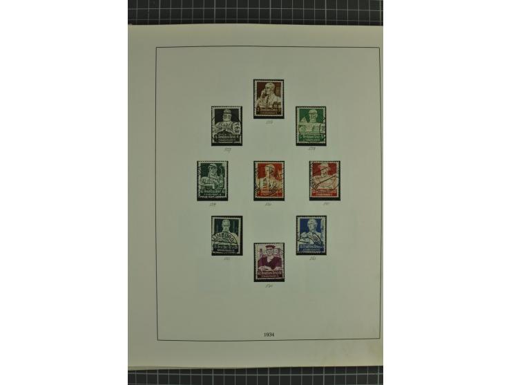 1872/1945, ungebrauchte und gestempelte Sammlung, beginnend mit gutem Brustschildteil mit u.a. Mi.-Nr. 11, 27(2) und 30, des 