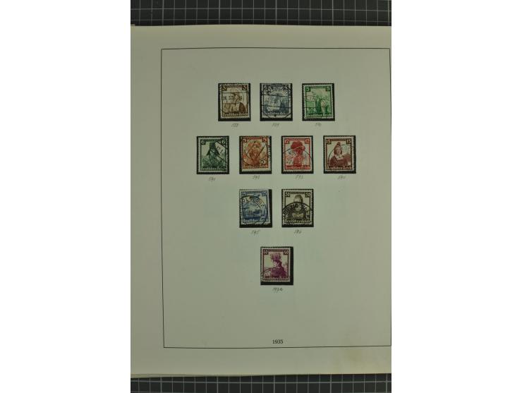 1872/1945, ungebrauchte und gestempelte Sammlung, beginnend mit gutem Brustschildteil mit u.a. Mi.-Nr. 11, 27(2) und 30, des 