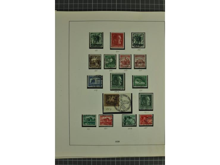 1872/1945, ungebrauchte und gestempelte Sammlung, beginnend mit gutem Brustschildteil mit u.a. Mi.-Nr. 11, 27(2) und 30, des 