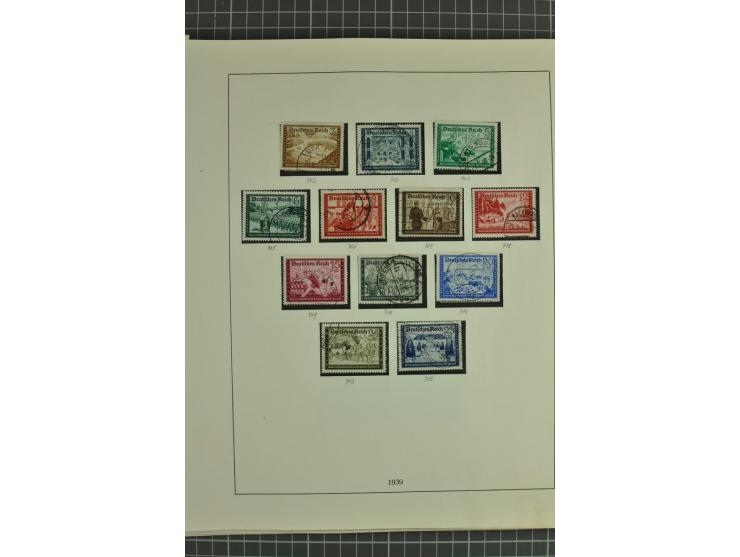1872/1945, ungebrauchte und gestempelte Sammlung, beginnend mit gutem Brustschildteil mit u.a. Mi.-Nr. 11, 27(2) und 30, des 