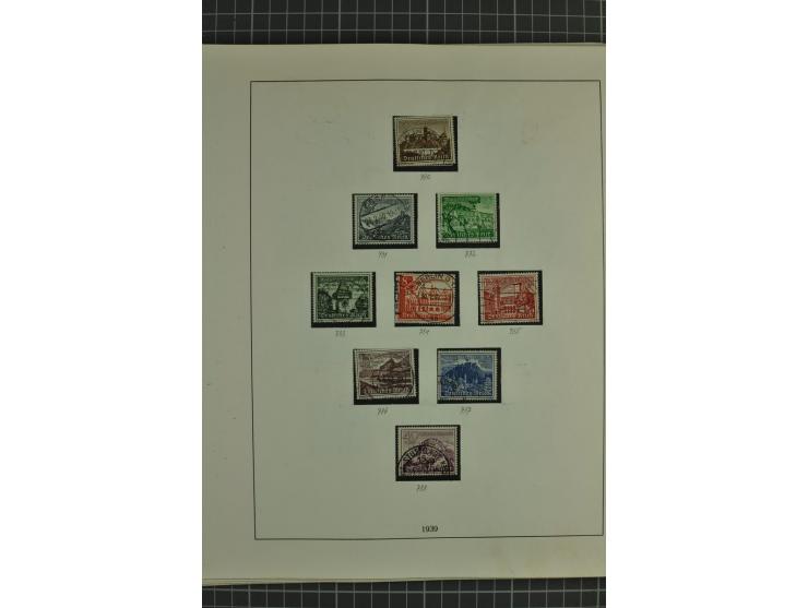 1872/1945, ungebrauchte und gestempelte Sammlung, beginnend mit gutem Brustschildteil mit u.a. Mi.-Nr. 11, 27(2) und 30, des 