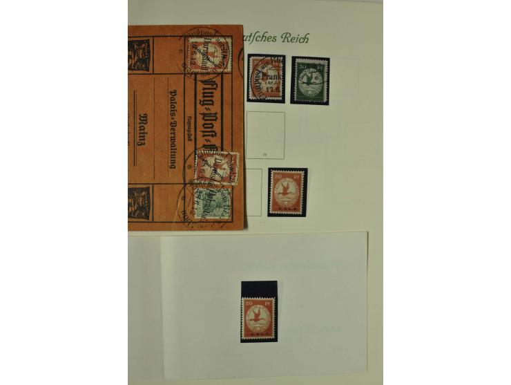 1872/1945, postfrische, ungebrauchte und gestempelte Sammlung, relativ wenig besetzt jedoch praktisch nur mit besseren Werten