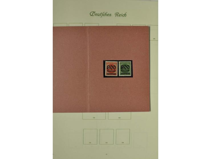 1872/1945, postfrische, ungebrauchte und gestempelte Sammlung, relativ wenig besetzt jedoch praktisch nur mit besseren Werten