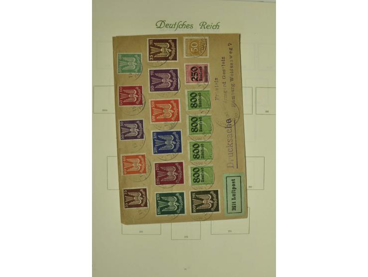 1872/1945, postfrische, ungebrauchte und gestempelte Sammlung, relativ wenig besetzt jedoch praktisch nur mit besseren Werten