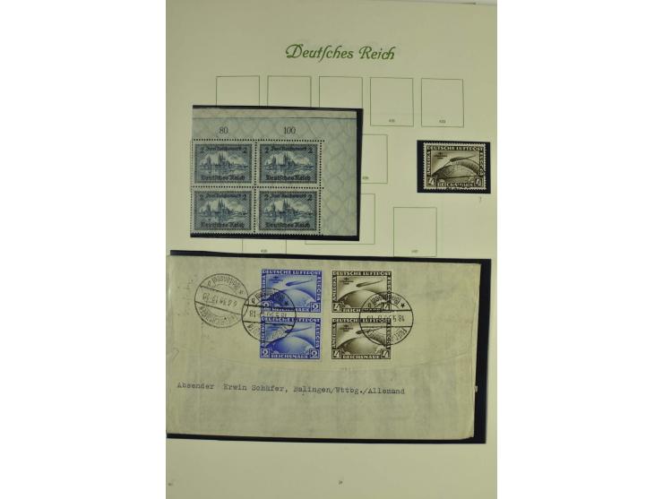 1872/1945, postfrische, ungebrauchte und gestempelte Sammlung, relativ wenig besetzt jedoch praktisch nur mit besseren Werten