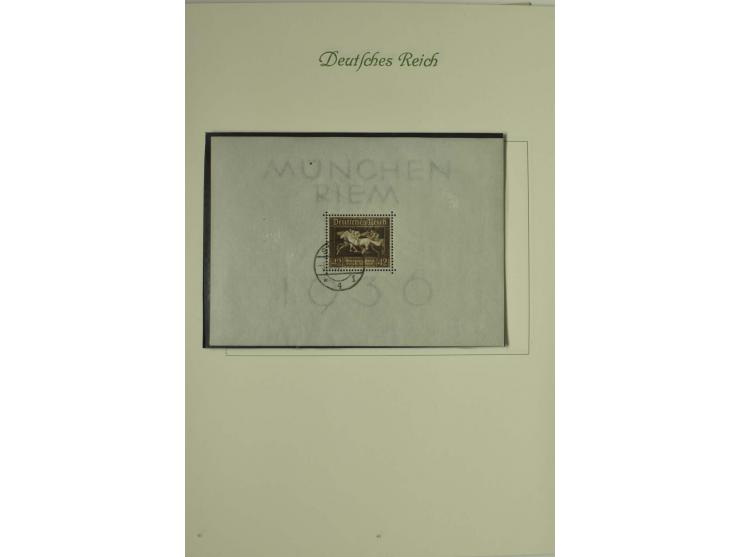 1872/1945, postfrische, ungebrauchte und gestempelte Sammlung, relativ wenig besetzt jedoch praktisch nur mit besseren Werten