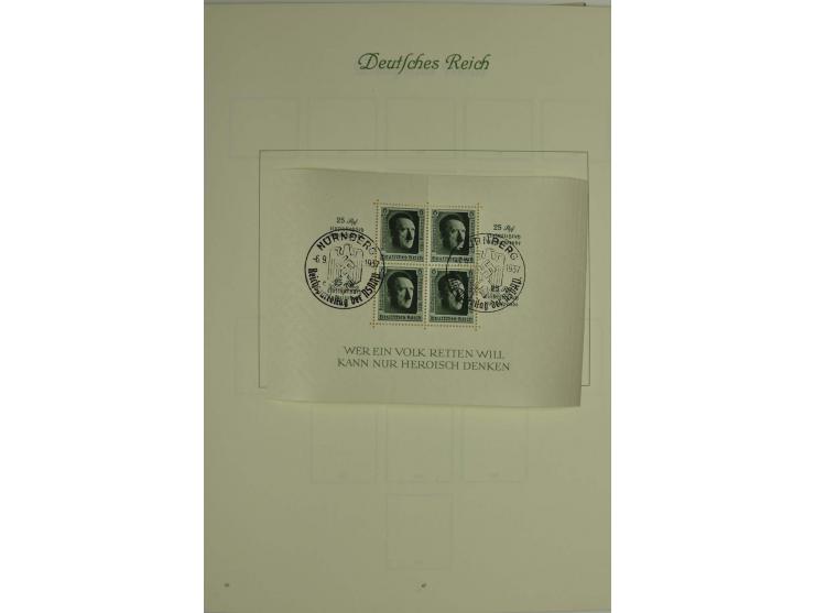 1872/1945, postfrische, ungebrauchte und gestempelte Sammlung, relativ wenig besetzt jedoch praktisch nur mit besseren Werten