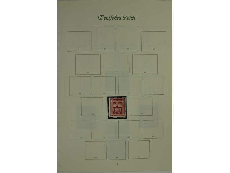 1872/1945, postfrische, ungebrauchte und gestempelte Sammlung, relativ wenig besetzt jedoch praktisch nur mit besseren Werten