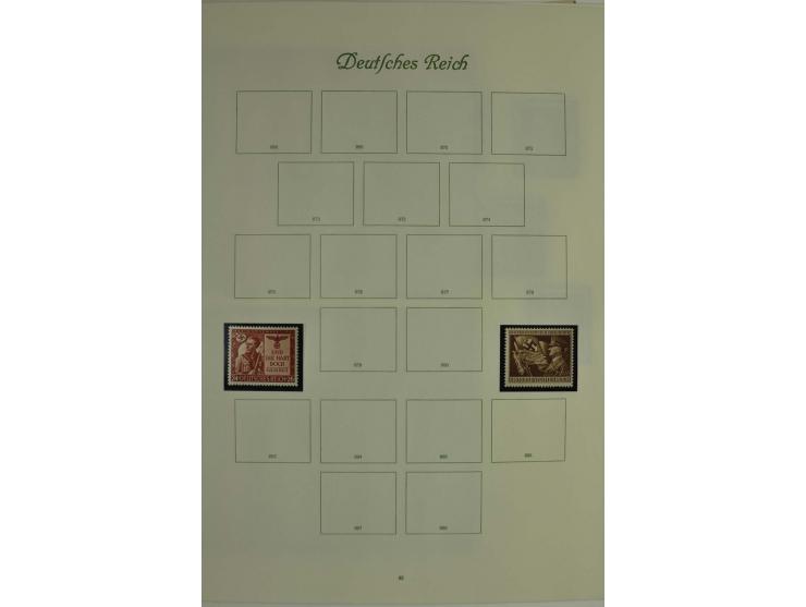 1872/1945, postfrische, ungebrauchte und gestempelte Sammlung, relativ wenig besetzt jedoch praktisch nur mit besseren Werten