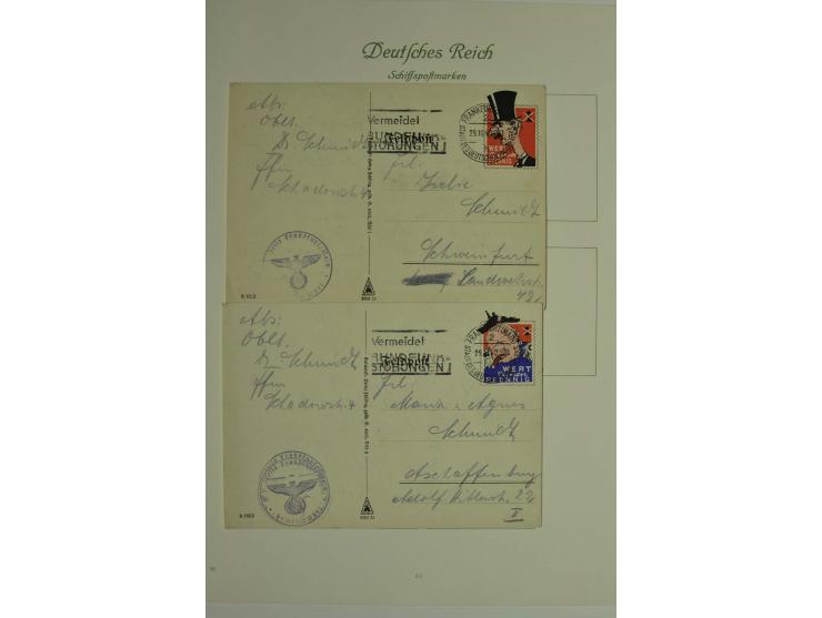 1872/1945, postfrische, ungebrauchte und gestempelte Sammlung, relativ wenig besetzt jedoch praktisch nur mit besseren Werten