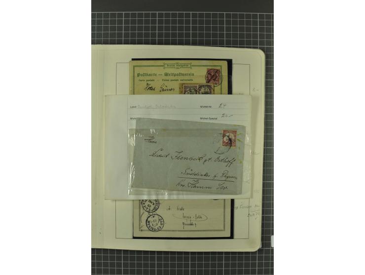 China bis Togo, gestempelte reichhaltige alte Sammlung mit vielen guten Werten, dabei u.a. China Mi.-Nr. 7IB und 7II, 8-11, T