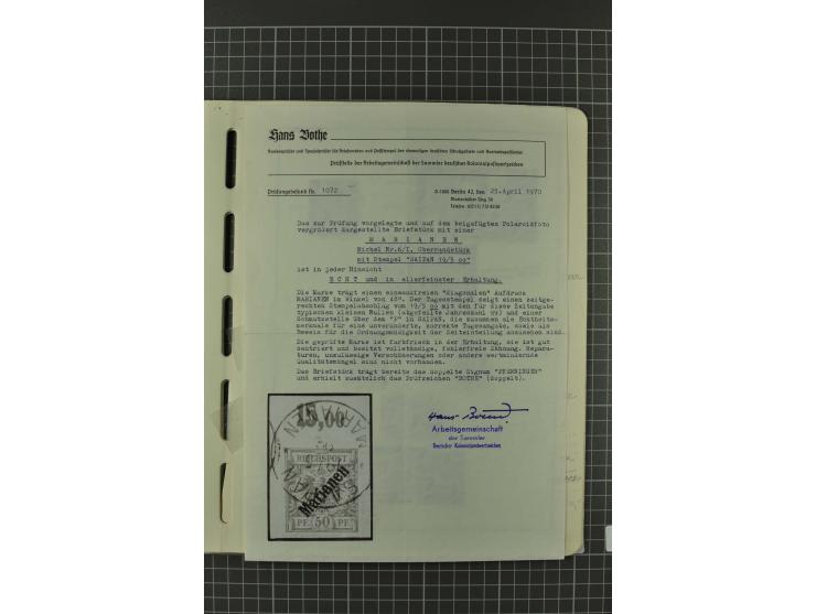 China bis Togo, gestempelte reichhaltige alte Sammlung mit vielen guten Werten, dabei u.a. China Mi.-Nr. 7IB und 7II, 8-11, T