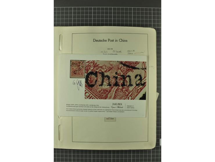 China bis Togo, gestempelte reichhaltige alte Sammlung mit vielen guten Werten, dabei u.a. China Mi.-Nr. 7IB und 7II, 8-11, T