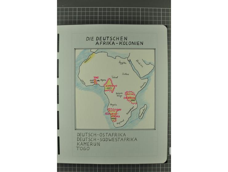 China bis Togo, ungebrauchte und gestempelte Sammlung mit einer Vielzahl besserer Werte und Sätze, Vorläufer, Briefstücke, Br
