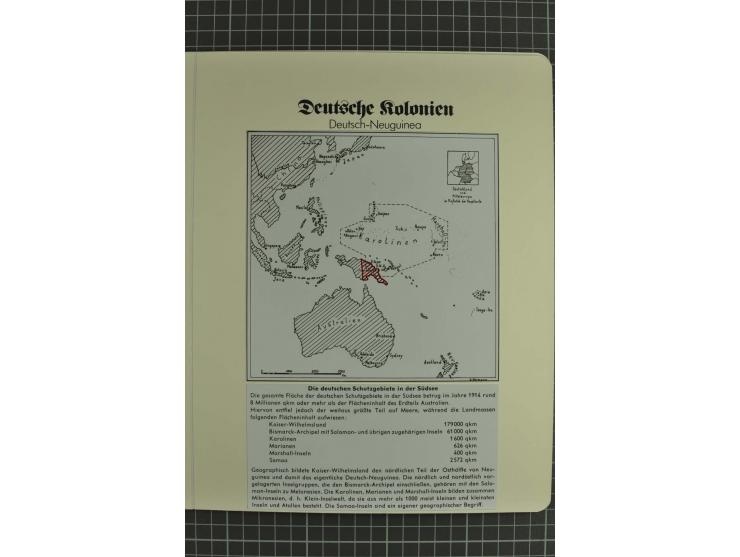 1890/1919, postfrische, ungebrauchte und gestempelte Sammlung mit 2 R-Briefen und einer Karte