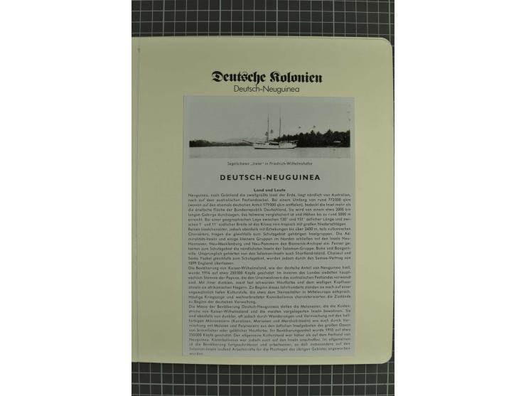 1890/1919, postfrische, ungebrauchte und gestempelte Sammlung mit 2 R-Briefen und einer Karte