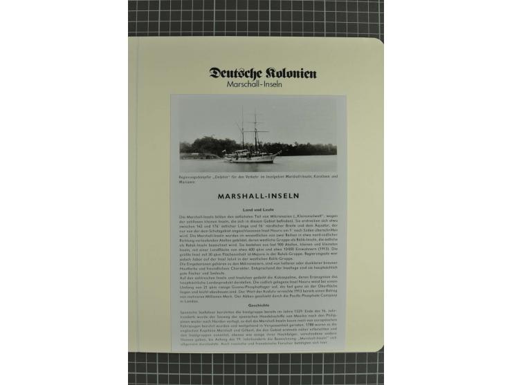 1897/1919, ungebrauchte und gestempelte Sammlung mit 4 Reco-Briefen und einer Ganzsache
