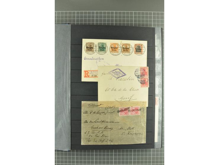 1914/1918, sehr schön spezialisierte ungebrauchte/postfrische und gestempelte Sammlung mit etlichen Farbvarianten, Ur- und Au