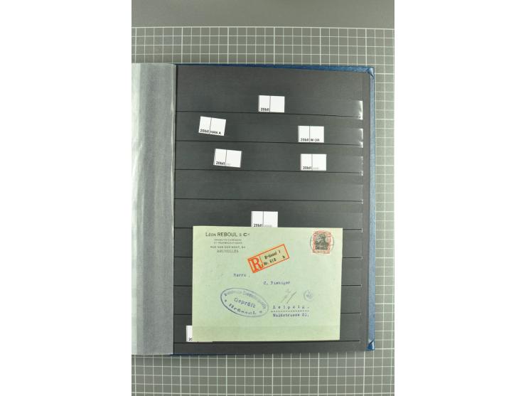 1914/1918, sehr schön spezialisierte ungebrauchte/postfrische und gestempelte Sammlung mit etlichen Farbvarianten, Ur- und Au