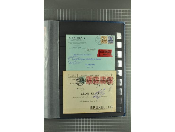 1914/1918, sehr schön spezialisierte ungebrauchte/postfrische und gestempelte Sammlung mit etlichen Farbvarianten, Ur- und Au