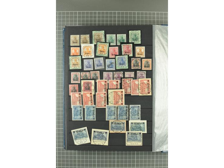 1914/1918, sehr schön spezialisierte ungebrauchte/postfrische und gestempelte Sammlung mit etlichen Farbvarianten, Ur- und Au