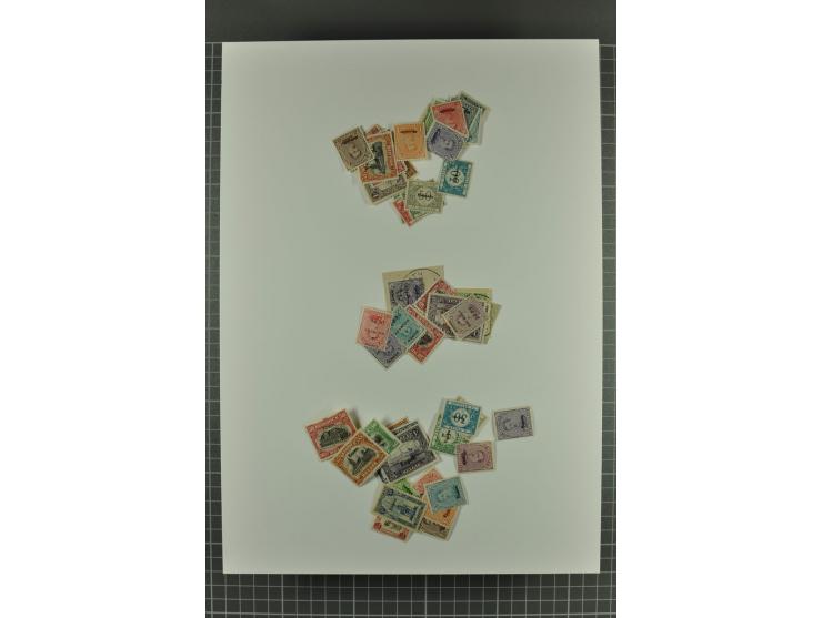 1914/1918, sehr schön spezialisierte ungebrauchte/postfrische und gestempelte Sammlung mit etlichen Farbvarianten, Ur- und Au