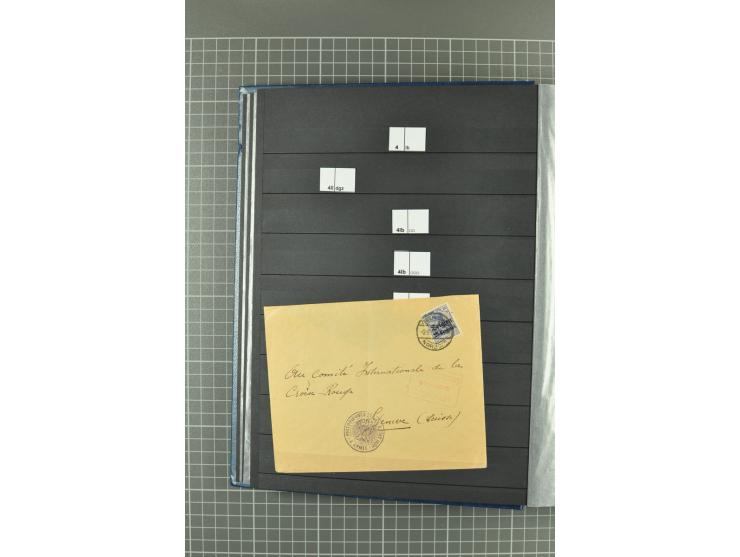 1914/1918, sehr schön spezialisierte ungebrauchte/postfrische und gestempelte Sammlung mit etlichen Farbvarianten, Ur- und Au