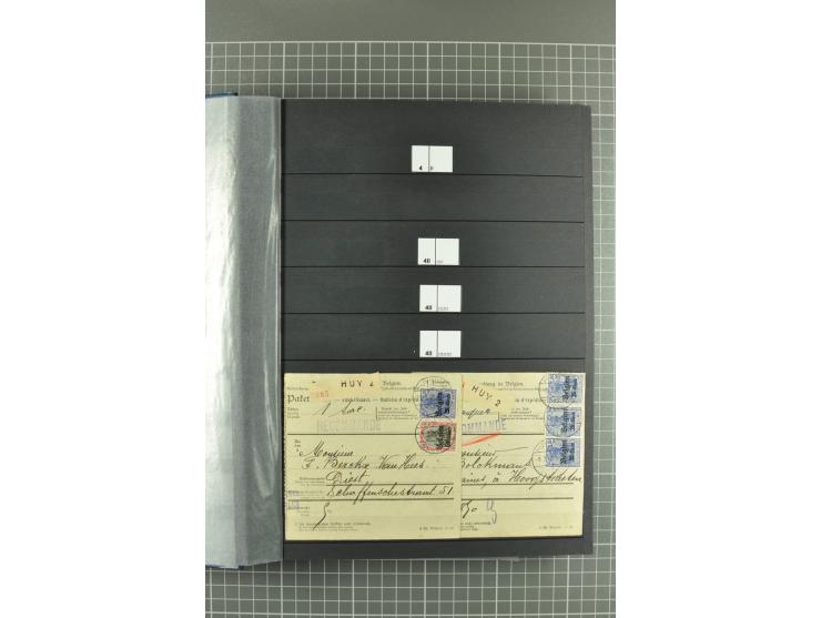 1914/1918, sehr schön spezialisierte ungebrauchte/postfrische und gestempelte Sammlung mit etlichen Farbvarianten, Ur- und Au