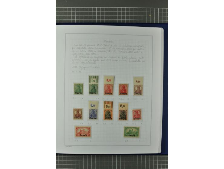 1920/39, sehr schöne ungebrauchte/postfrische und gestempelte Sammlung, dabei viele bessere Werte und Besonderheiten u.a. Mi.