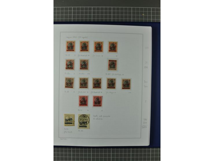 1920/39, sehr schöne ungebrauchte/postfrische und gestempelte Sammlung, dabei viele bessere Werte und Besonderheiten u.a. Mi.