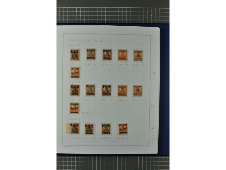 1920/39, sehr schöne ungebrauchte/postfrische und gestempelte Sammlung, dabei viele bessere Werte und Besonderheiten u.a. Mi.