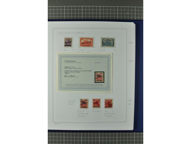 1920/39, sehr schöne ungebrauchte/postfrische und gestempelte Sammlung, dabei viele bessere Werte und Besonderheiten u.a. Mi.
