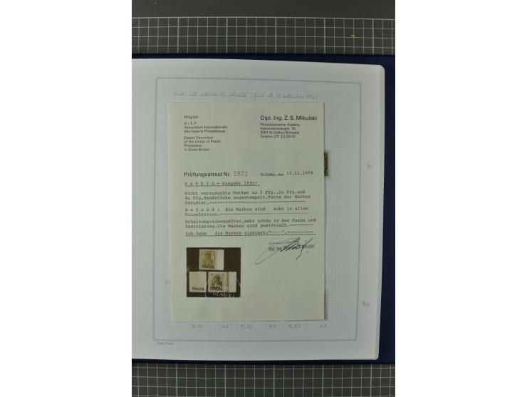 1920/39, sehr schöne ungebrauchte/postfrische und gestempelte Sammlung, dabei viele bessere Werte und Besonderheiten u.a. Mi.