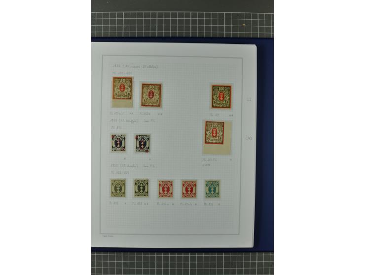 1920/39, sehr schöne ungebrauchte/postfrische und gestempelte Sammlung, dabei viele bessere Werte und Besonderheiten u.a. Mi.
