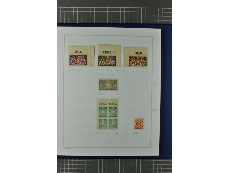 1920/39, sehr schöne ungebrauchte/postfrische und gestempelte Sammlung, dabei viele bessere Werte und Besonderheiten u.a. Mi.
