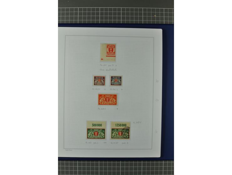1920/39, sehr schöne ungebrauchte/postfrische und gestempelte Sammlung, dabei viele bessere Werte und Besonderheiten u.a. Mi.