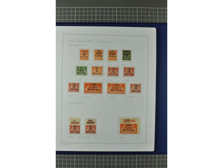 1920/39, sehr schöne ungebrauchte/postfrische und gestempelte Sammlung, dabei viele bessere Werte und Besonderheiten u.a. Mi.