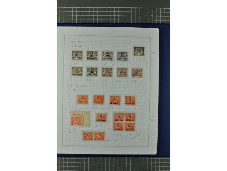 1920/39, sehr schöne ungebrauchte/postfrische und gestempelte Sammlung, dabei viele bessere Werte und Besonderheiten u.a. Mi.