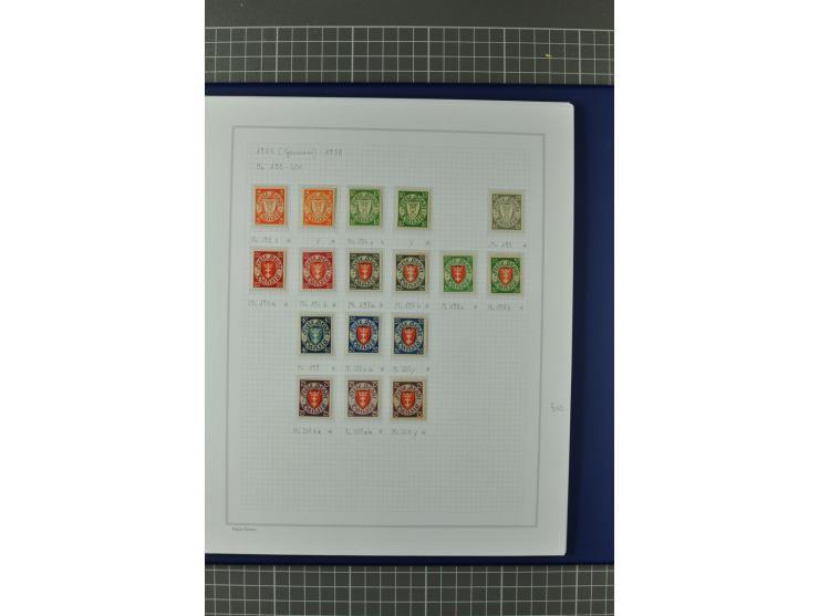 1920/39, sehr schöne ungebrauchte/postfrische und gestempelte Sammlung, dabei viele bessere Werte und Besonderheiten u.a. Mi.