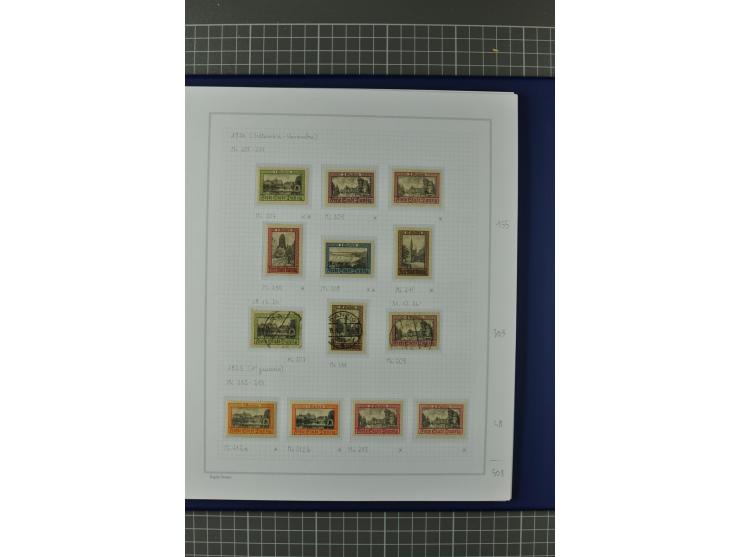 1920/39, sehr schöne ungebrauchte/postfrische und gestempelte Sammlung, dabei viele bessere Werte und Besonderheiten u.a. Mi.
