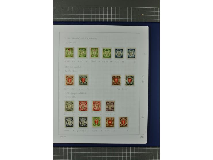 1920/39, sehr schöne ungebrauchte/postfrische und gestempelte Sammlung, dabei viele bessere Werte und Besonderheiten u.a. Mi.