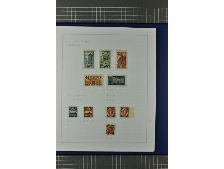 1920/39, sehr schöne ungebrauchte/postfrische und gestempelte Sammlung, dabei viele bessere Werte und Besonderheiten u.a. Mi.