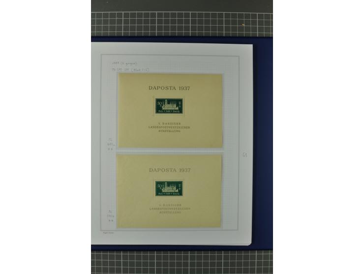 1920/39, sehr schöne ungebrauchte/postfrische und gestempelte Sammlung, dabei viele bessere Werte und Besonderheiten u.a. Mi.