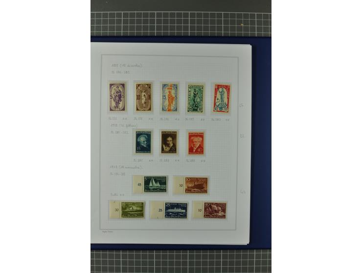1920/39, sehr schöne ungebrauchte/postfrische und gestempelte Sammlung, dabei viele bessere Werte und Besonderheiten u.a. Mi.