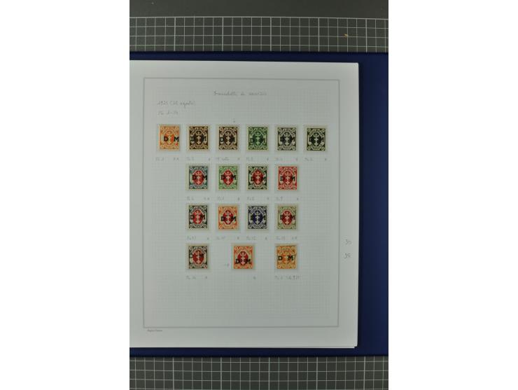 1920/39, sehr schöne ungebrauchte/postfrische und gestempelte Sammlung, dabei viele bessere Werte und Besonderheiten u.a. Mi.