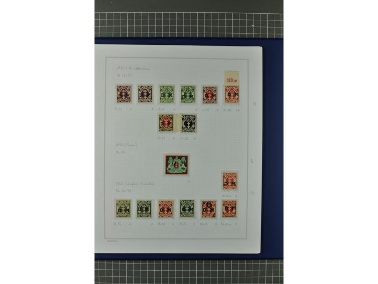 1920/39, sehr schöne ungebrauchte/postfrische und gestempelte Sammlung, dabei viele bessere Werte und Besonderheiten u.a. Mi.