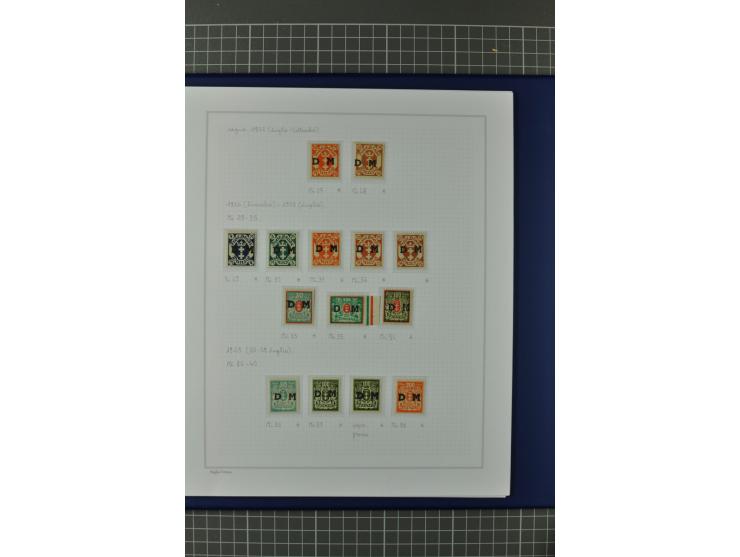 1920/39, sehr schöne ungebrauchte/postfrische und gestempelte Sammlung, dabei viele bessere Werte und Besonderheiten u.a. Mi.