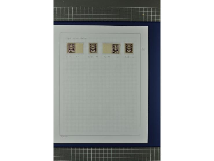 1920/39, sehr schöne ungebrauchte/postfrische und gestempelte Sammlung, dabei viele bessere Werte und Besonderheiten u.a. Mi.